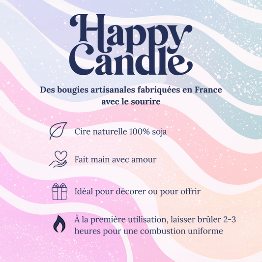 Happy Candle N°03 - Vanilla Dream
