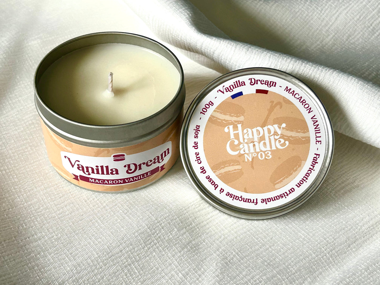 Happy Candle N°03 - Vanilla Dream