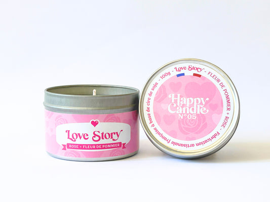 Happy Candle N°05 - Love Story