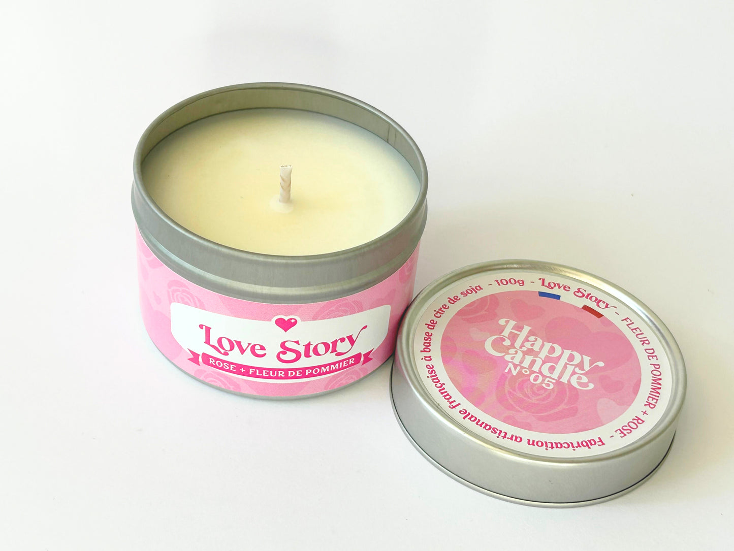 Happy Candle N°05 - Love Story